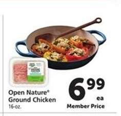 Open Nature Ground Chicken