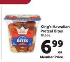 King’s Hawaiian pretzel bites