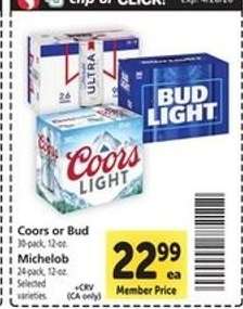 Coors or Bud