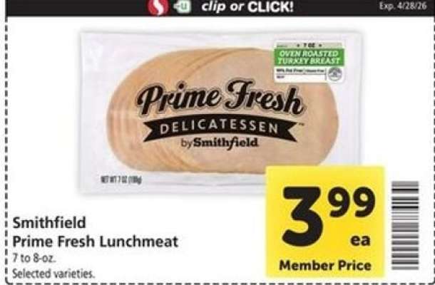 Smithfield Prime Fresh Lunchmeat