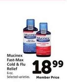 Mucinex Fast-Max Cold & Flu Relief