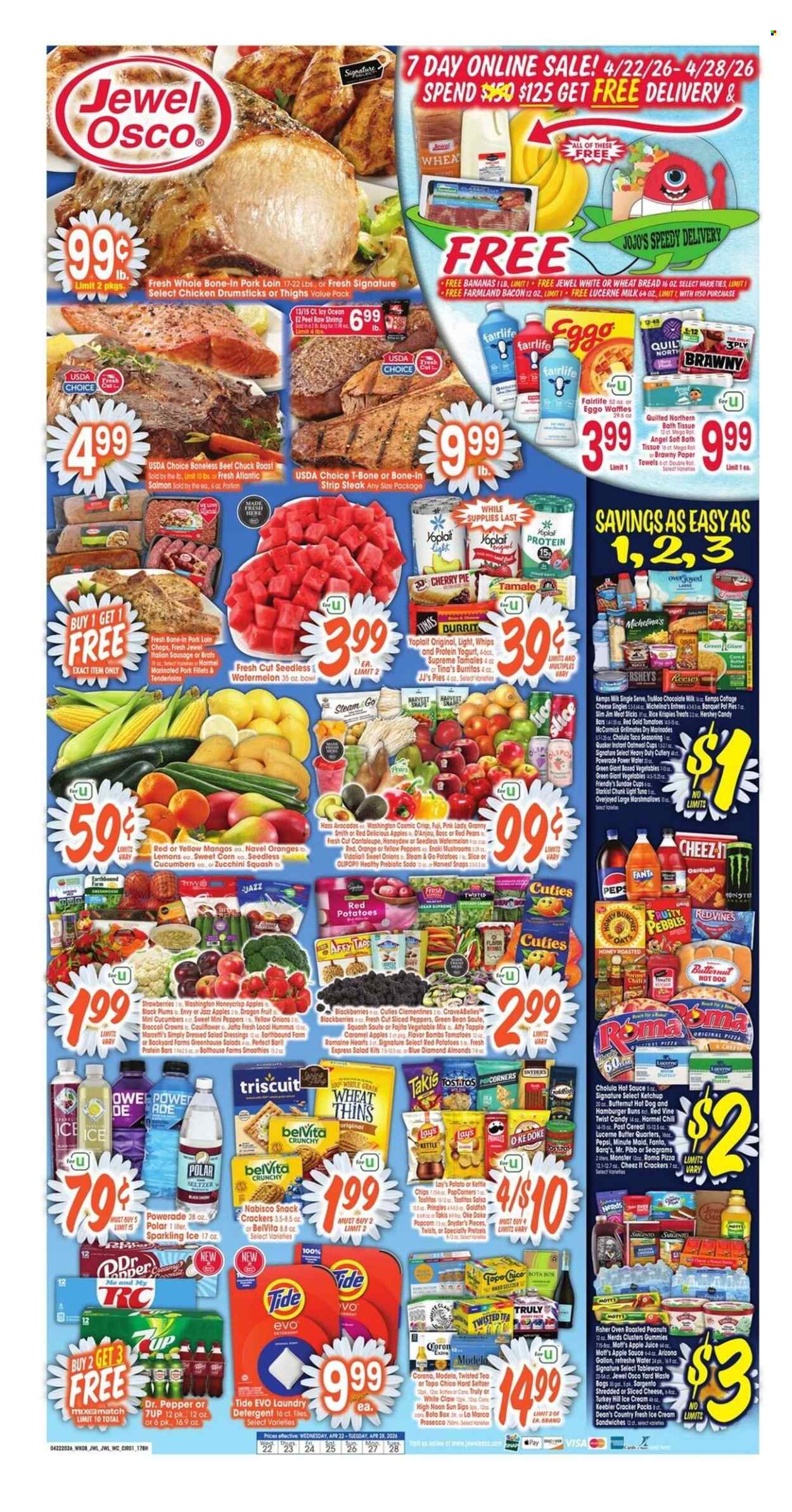 Jewel Osco ad - 04/22/2026 - 04/28/2026. Page 1