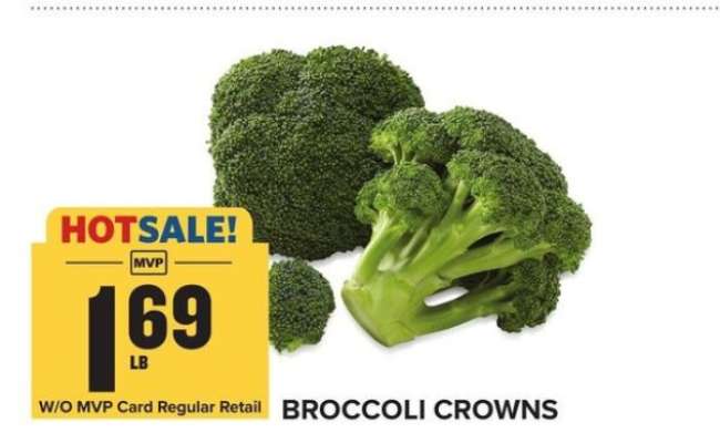 Broccoli Crowns