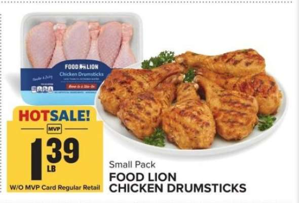 Food Lion Chicken Drumsticks