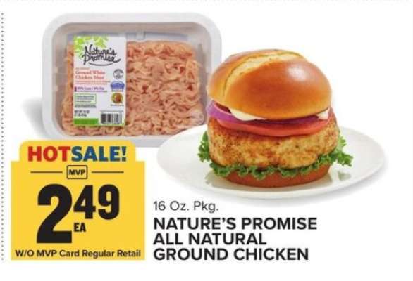Nature's Promise All Natural Ground Chicken