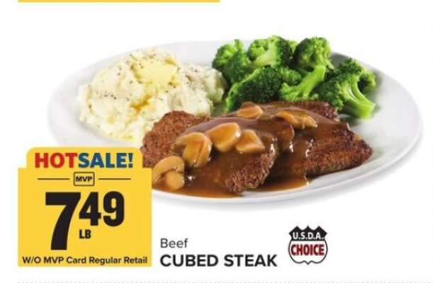 Beef Cubed Steak