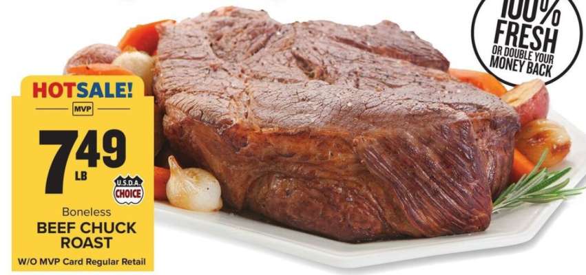 Boneless Beef Chuck Roast