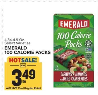 EMERALD 100 Calorie Packs