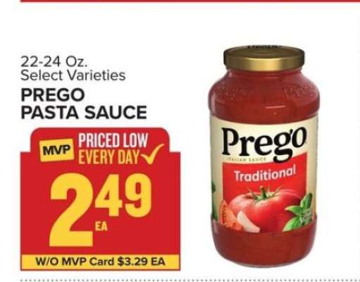 Prego Pasta Sauce