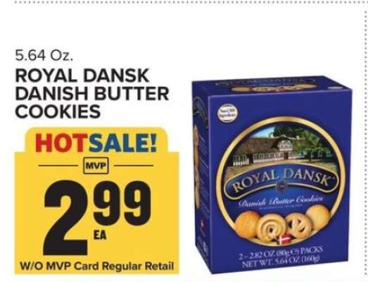 ROYAL DANSK Danish Butter Cookies