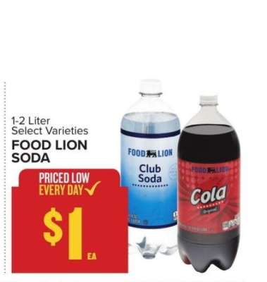 FOOD LION SODA