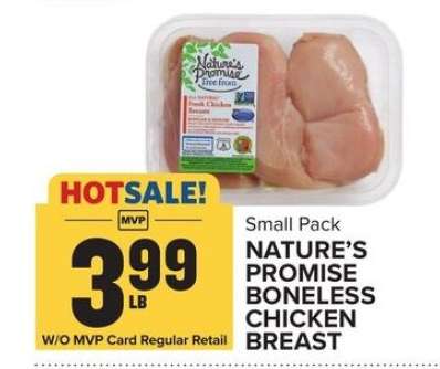 Nature's Promise Boneless Chicken Breast
