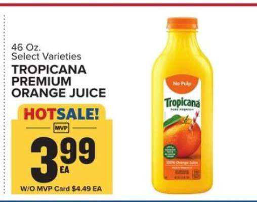 Tropicana Premium Orange Juice