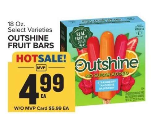 Outshine Fruit Bars