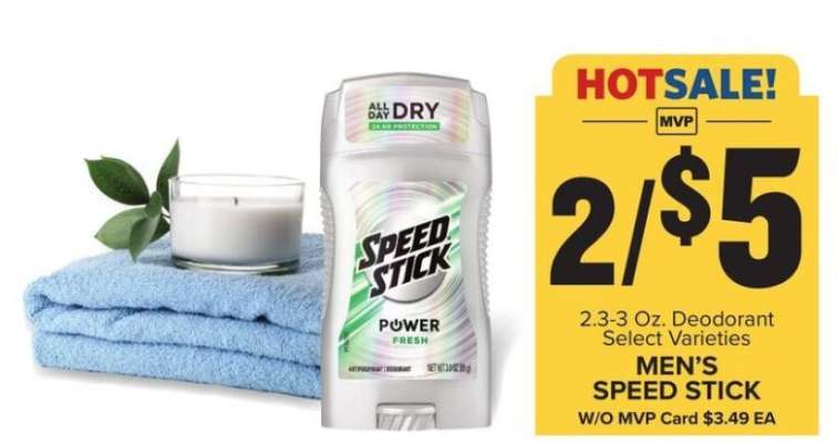 MEN'S SPEED STICK