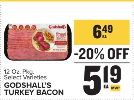 Godshall's Turkey Bacon