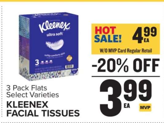 Kleenex Facial Tissues