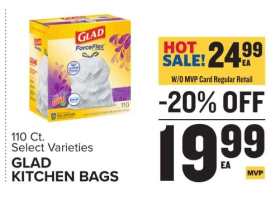 Glad Kitchen Bags