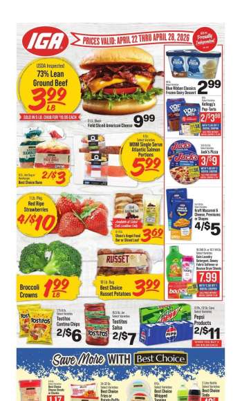 IGA Flyer - 04/22/2026 - 04/28/2026.