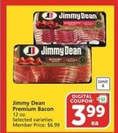Jimmy Dean Premium Bacon