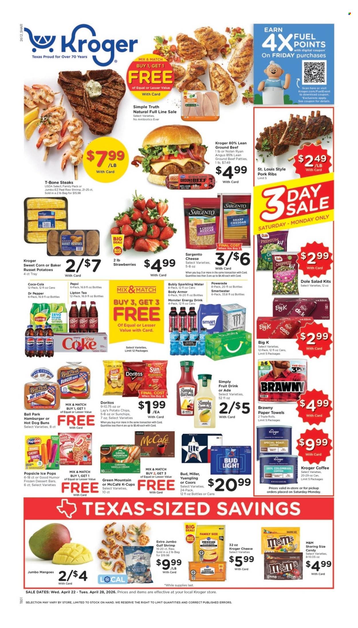 Kroger ad - 04/22/2026 - 04/28/2026. Page 1