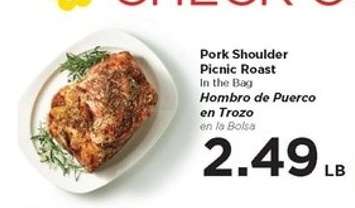 Pork Shoulder Picnic Roast