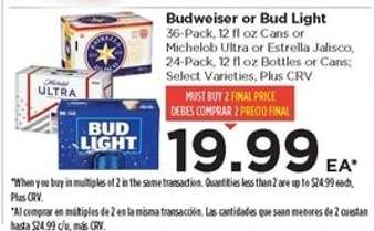 Budweiser or Bud Light