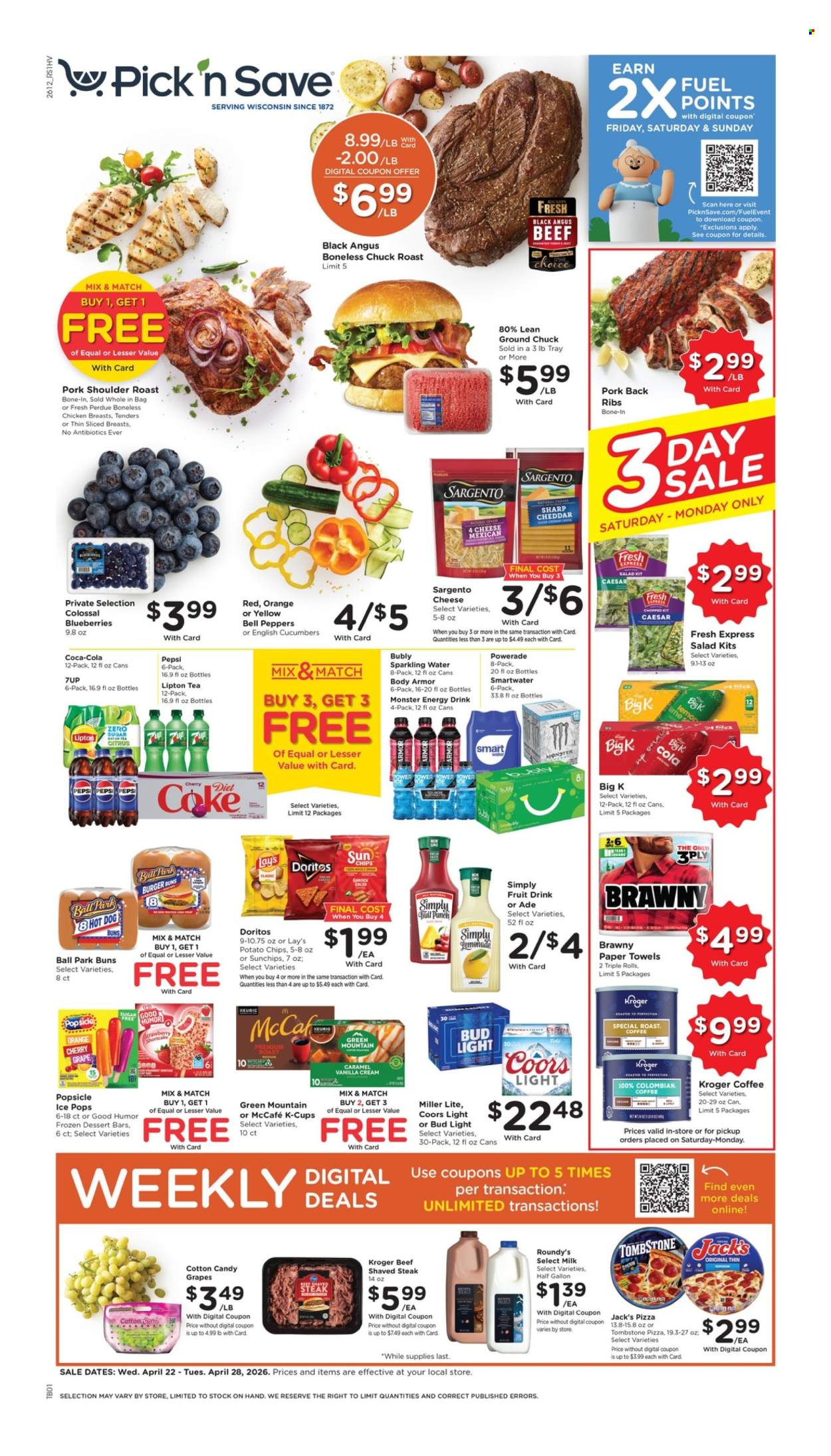 Pick ‘n Save ad - 04/22/2026 - 04/28/2026. Page 1