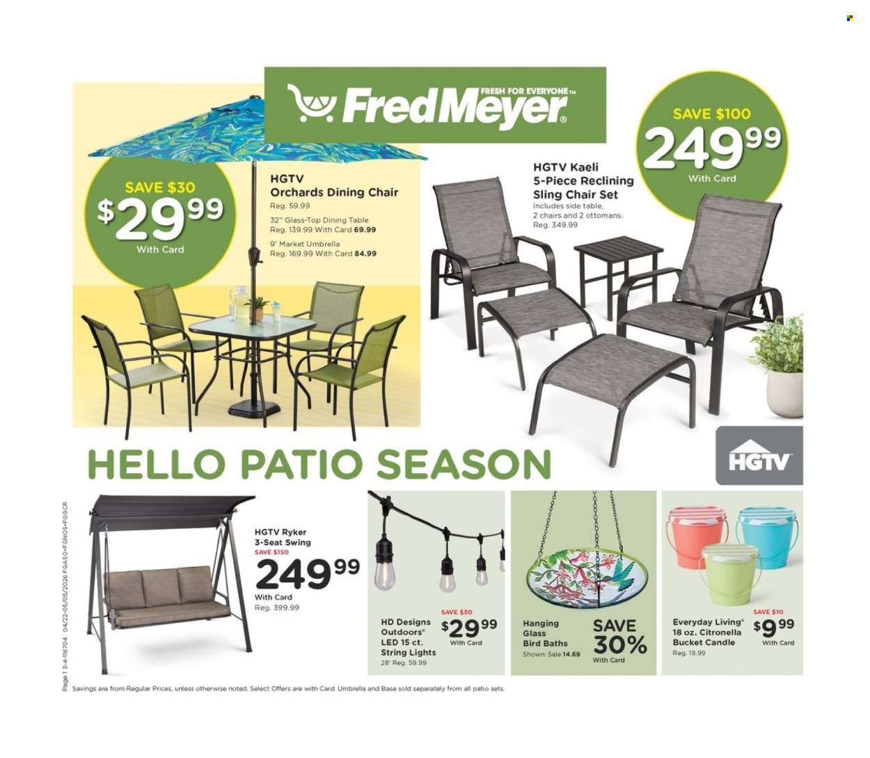 Fred Meyer ad - 04/22/2026 - 05/05/2026. Page 1