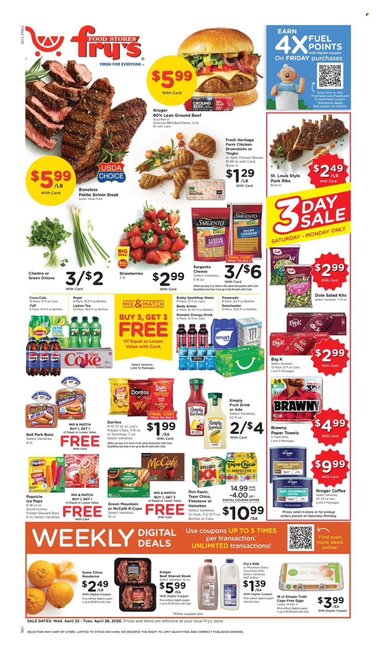 Fry’s ad - 04/22/2026 - 04/28/2026. Page 1