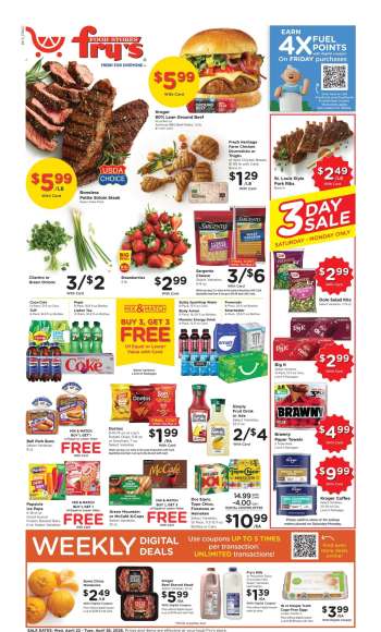 Fry’s Flyer - 04/22/2026 - 04/28/2026.
