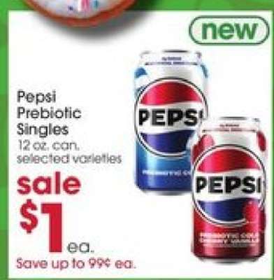 Pepsi Prebiotic Singles