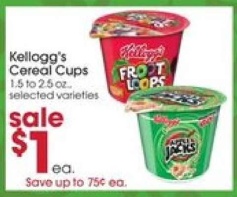 Kellogg's Cereal Cups*