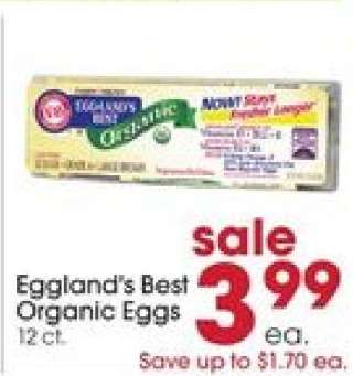 Eggland's Best Organic Eggs