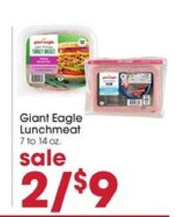 Giant Eagle Lunchmeat