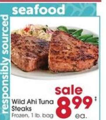 Wild Ahi Tuna Steaks