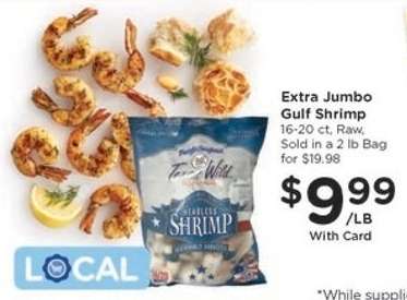 Extra Jumbo Gulf Shrimp
