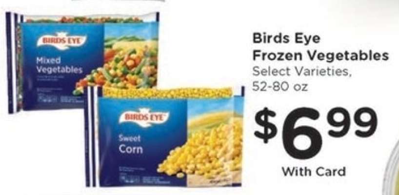 Birds Eye Frozen Vegetables