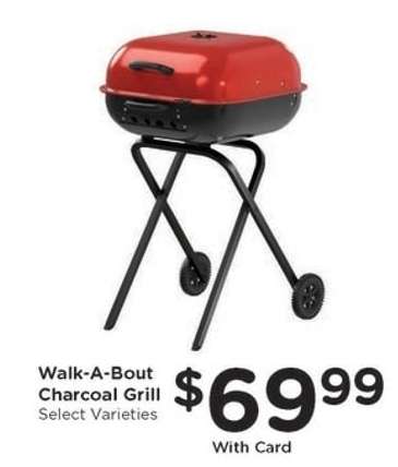 Walk-A-Bout Charcoal Grill