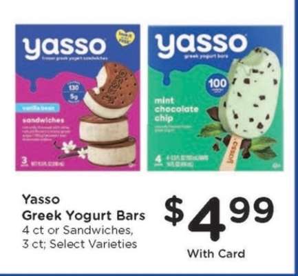 Yasso Greek Yogurt Bars