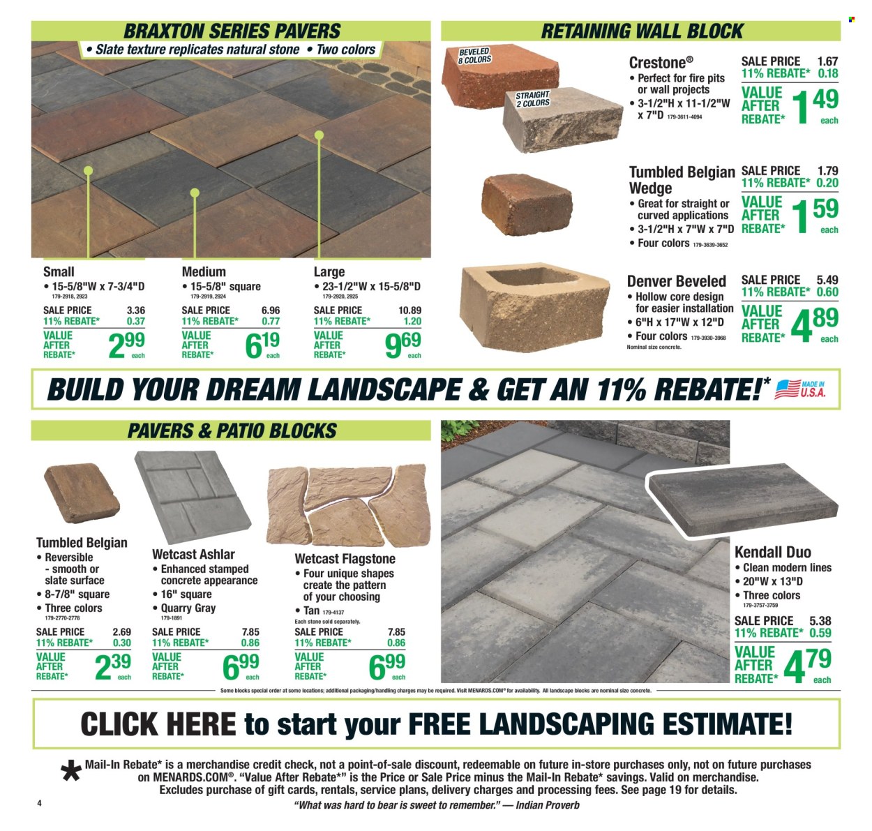 Menards ad - 04/23/2026 - 05/03/2026. Page 4