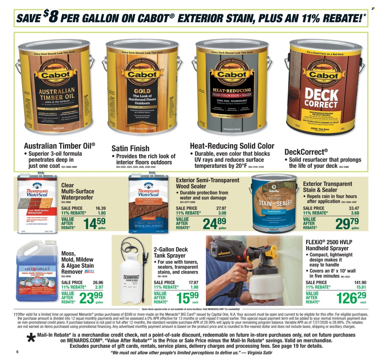 Menards ad - 04/23/2026 - 05/03/2026. Page 6