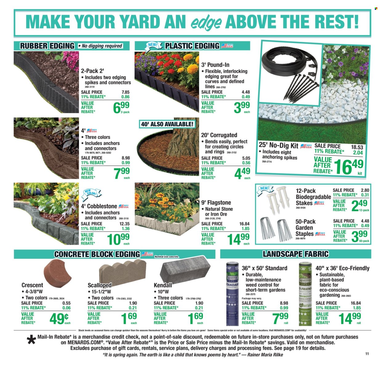 Menards ad - 04/23/2026 - 05/03/2026. Page 11