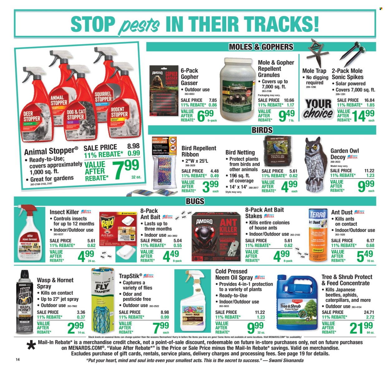 Menards ad - 04/23/2026 - 05/03/2026. Page 14