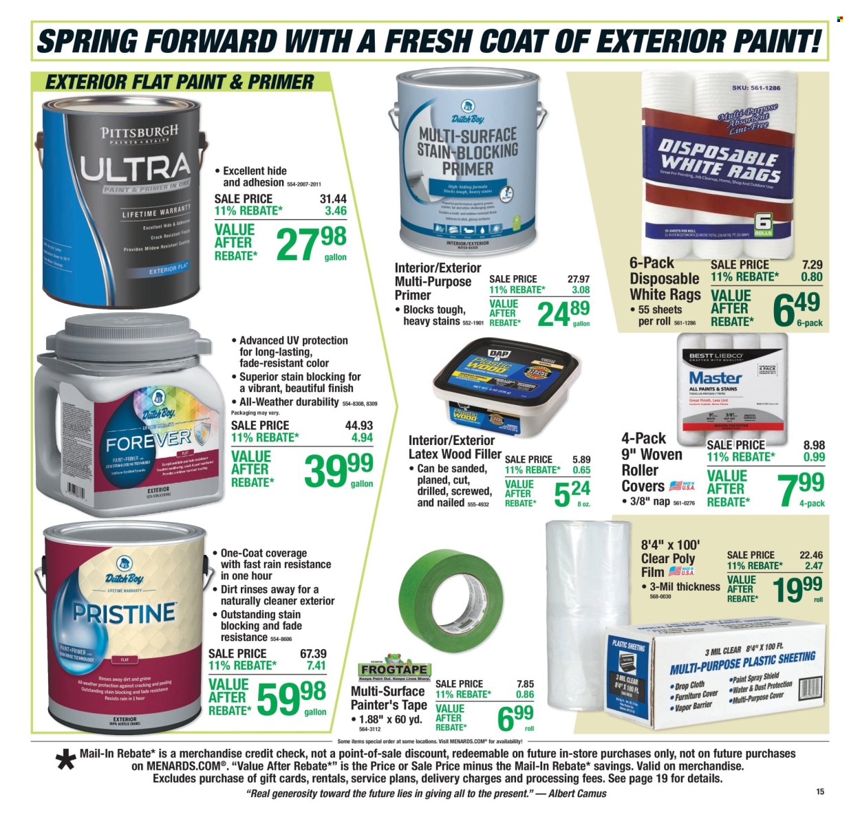 Menards ad - 04/23/2026 - 05/03/2026. Page 15