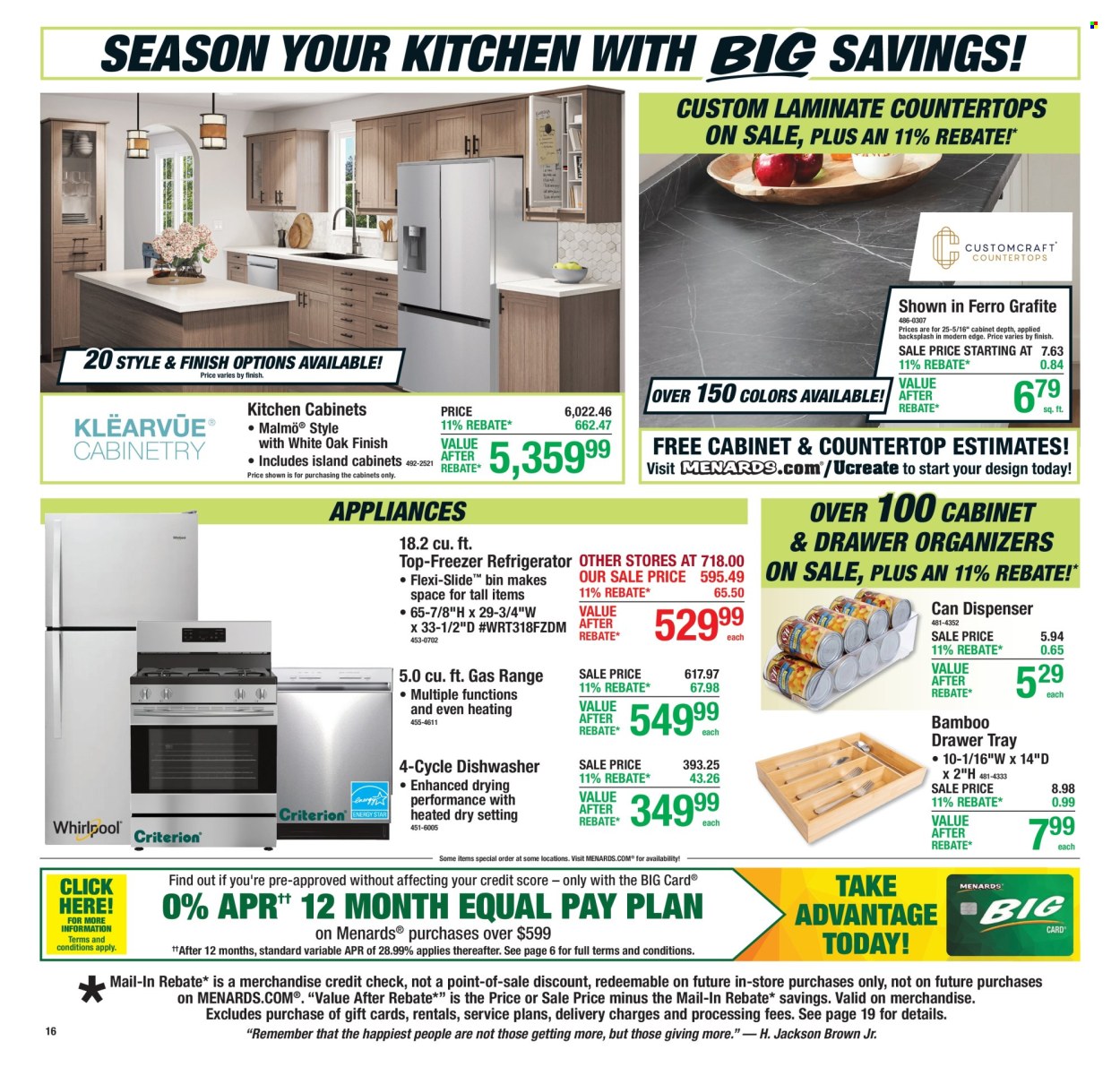 Menards ad - 04/23/2026 - 05/03/2026. Page 17