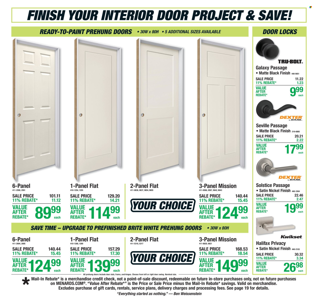 Menards ad - 04/23/2026 - 05/03/2026. Page 18