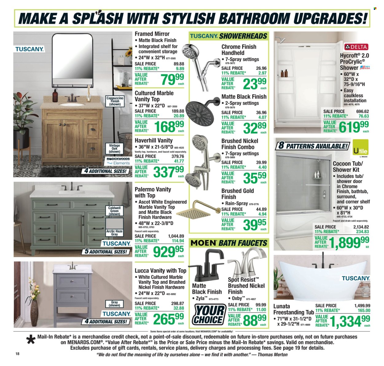 Menards ad - 04/23/2026 - 05/03/2026. Page 20