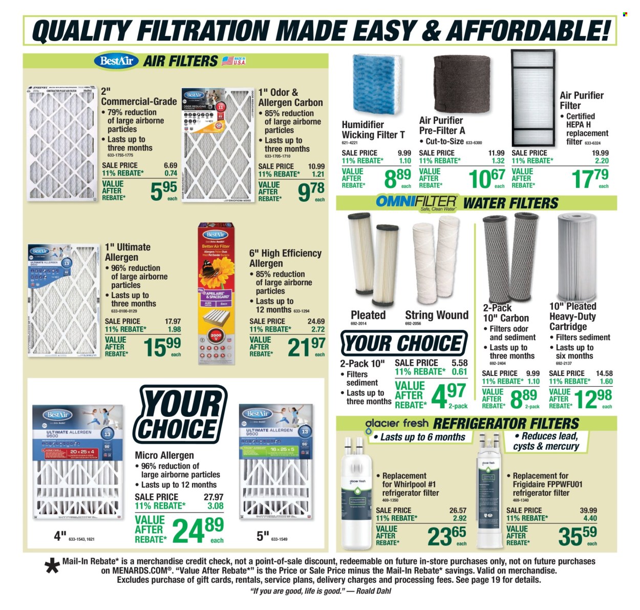 Menards ad - 04/23/2026 - 05/03/2026. Page 21
