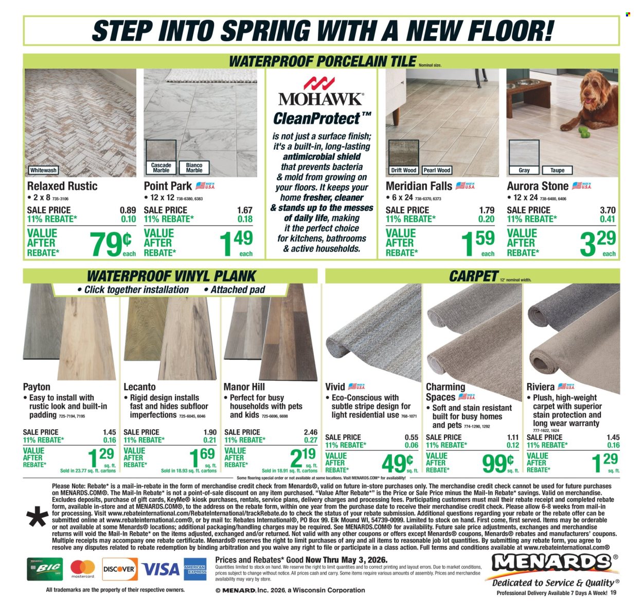 Menards ad - 04/23/2026 - 05/03/2026. Page 22
